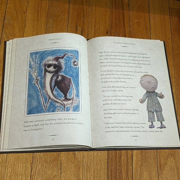 Disney Tim Burton's The Nightmare Before Christmas (Animated Classics) - Picture 2 of 4